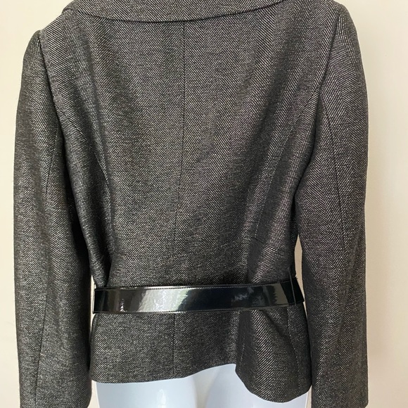 NWOT, Ann Klein Black Zip Up Jacket - Picture 3 of 8